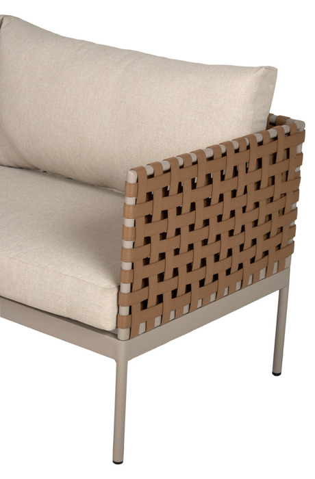 Sofasæt m/hynder 4 dele natur - Envy